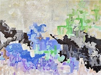 Abstract Landscape, 18" x 24", acrylic on canvas, $495.00